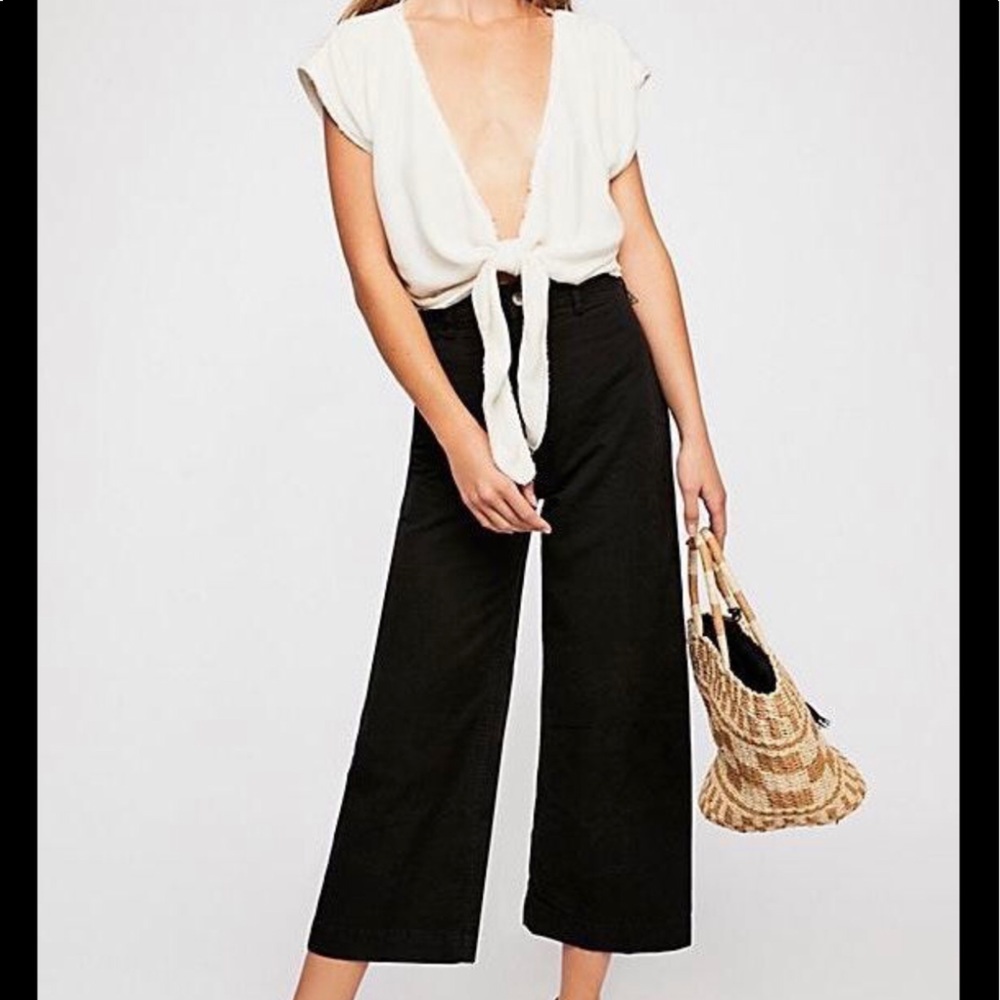 ✨Free people patti pant in black✨